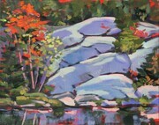 "Cool Day and Fall Colours" (plein air)