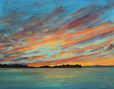 "Day is Done", Huron Skies (sold)