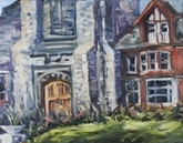 Huron College (plein air) (sold)