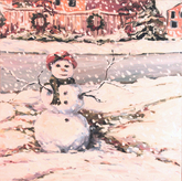 Matthew's Snowman (sold)