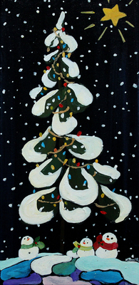 Snowmen's Tree (sold)