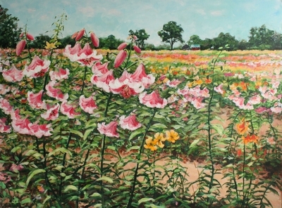 Dancing Lilies (sold)