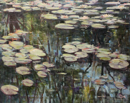 Monet's Lilies 1 (sold)