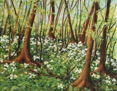 Spring has Sprung (plein air)